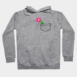 Pocket Flower Hoodie